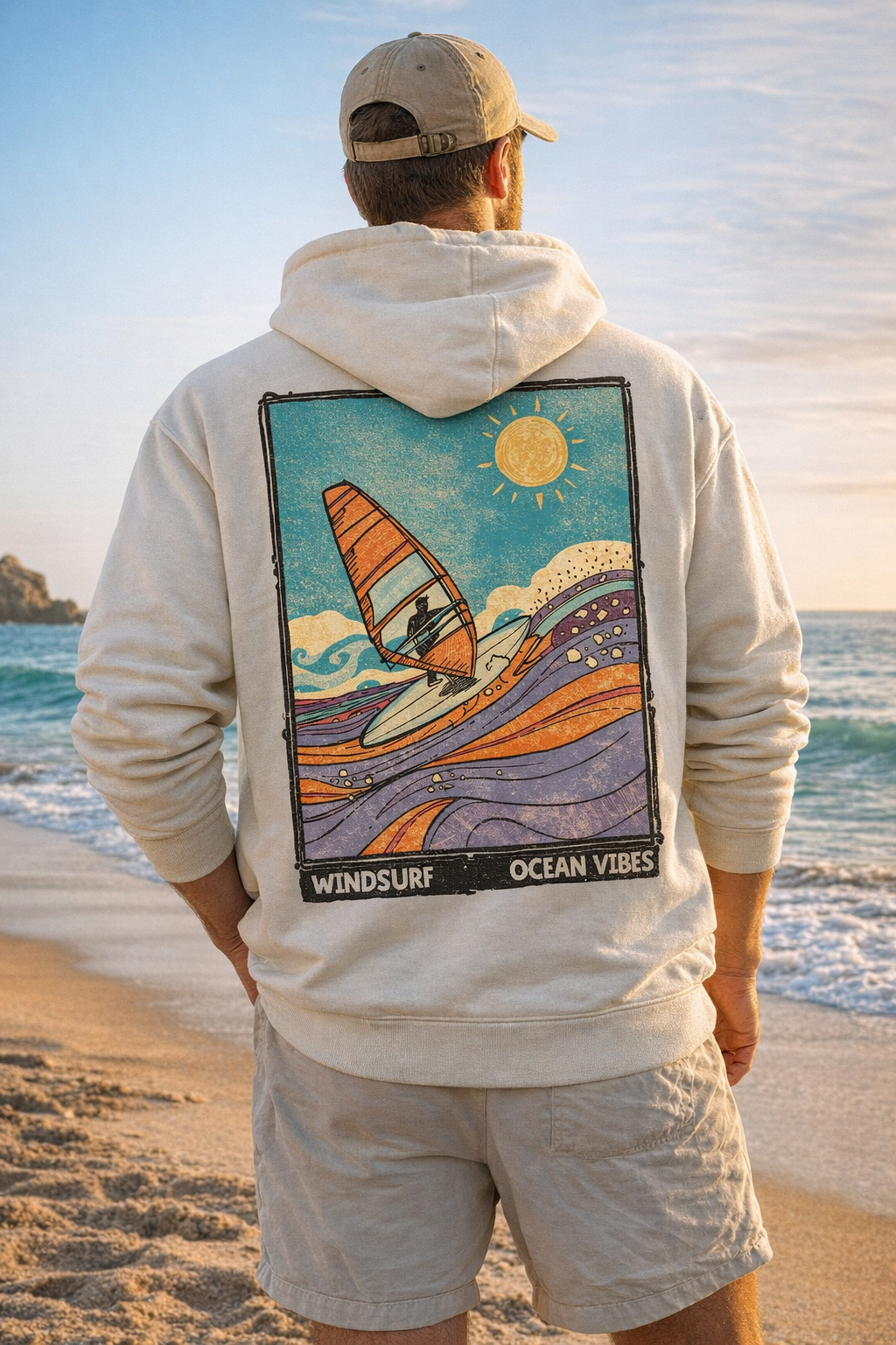 Hoodie - Windsurfer