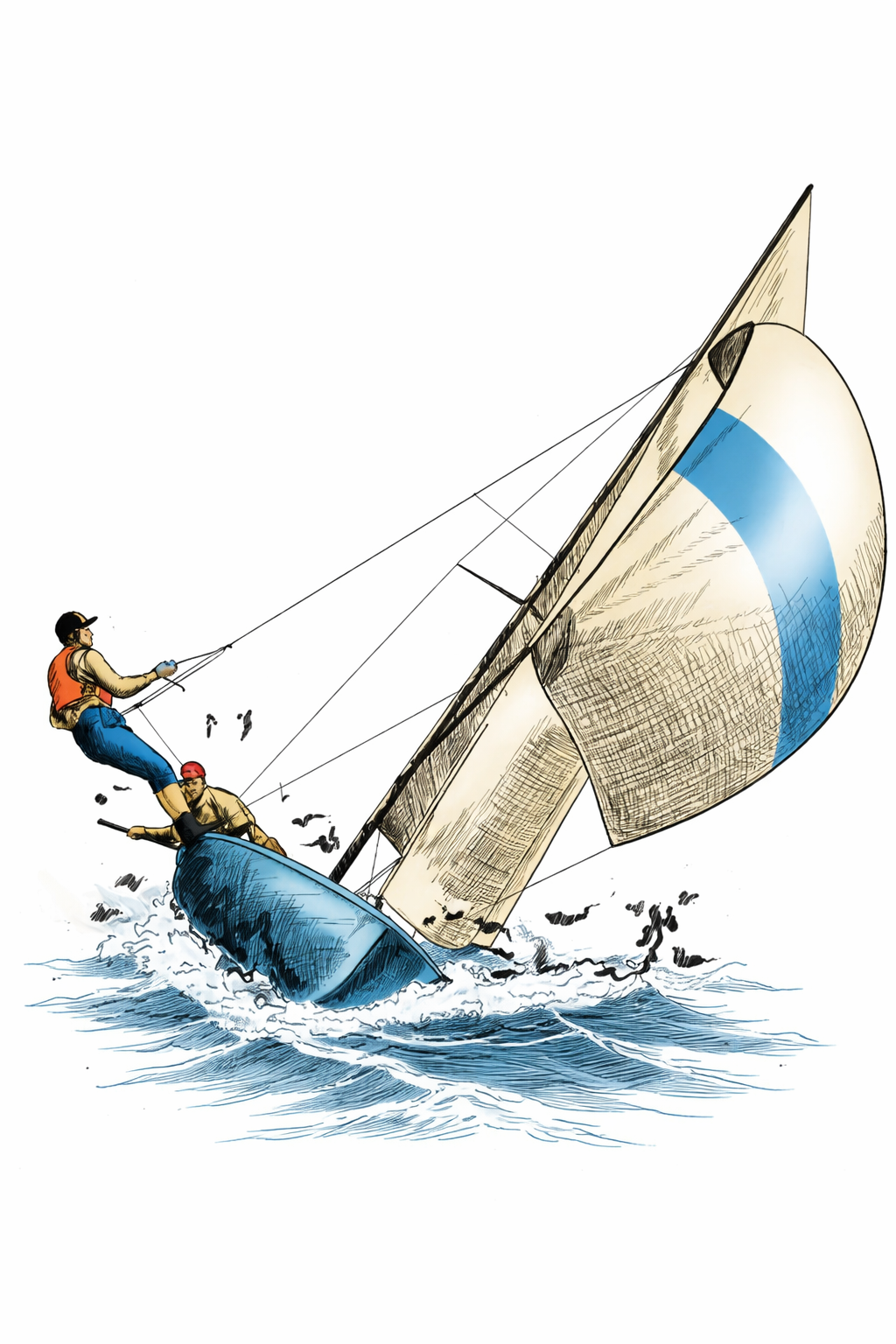 T-Shirt - Sail - New Design