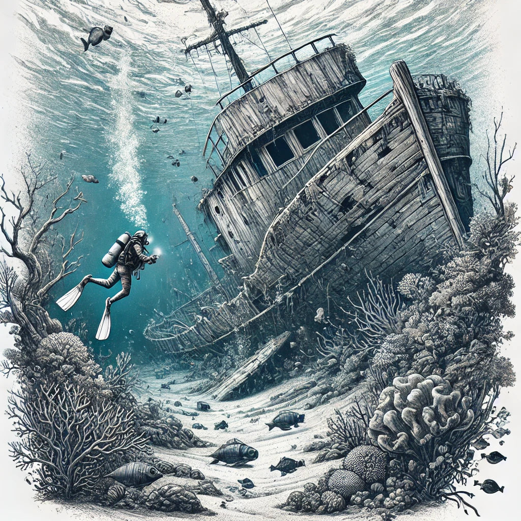 Wreck - Diver T-Shirt