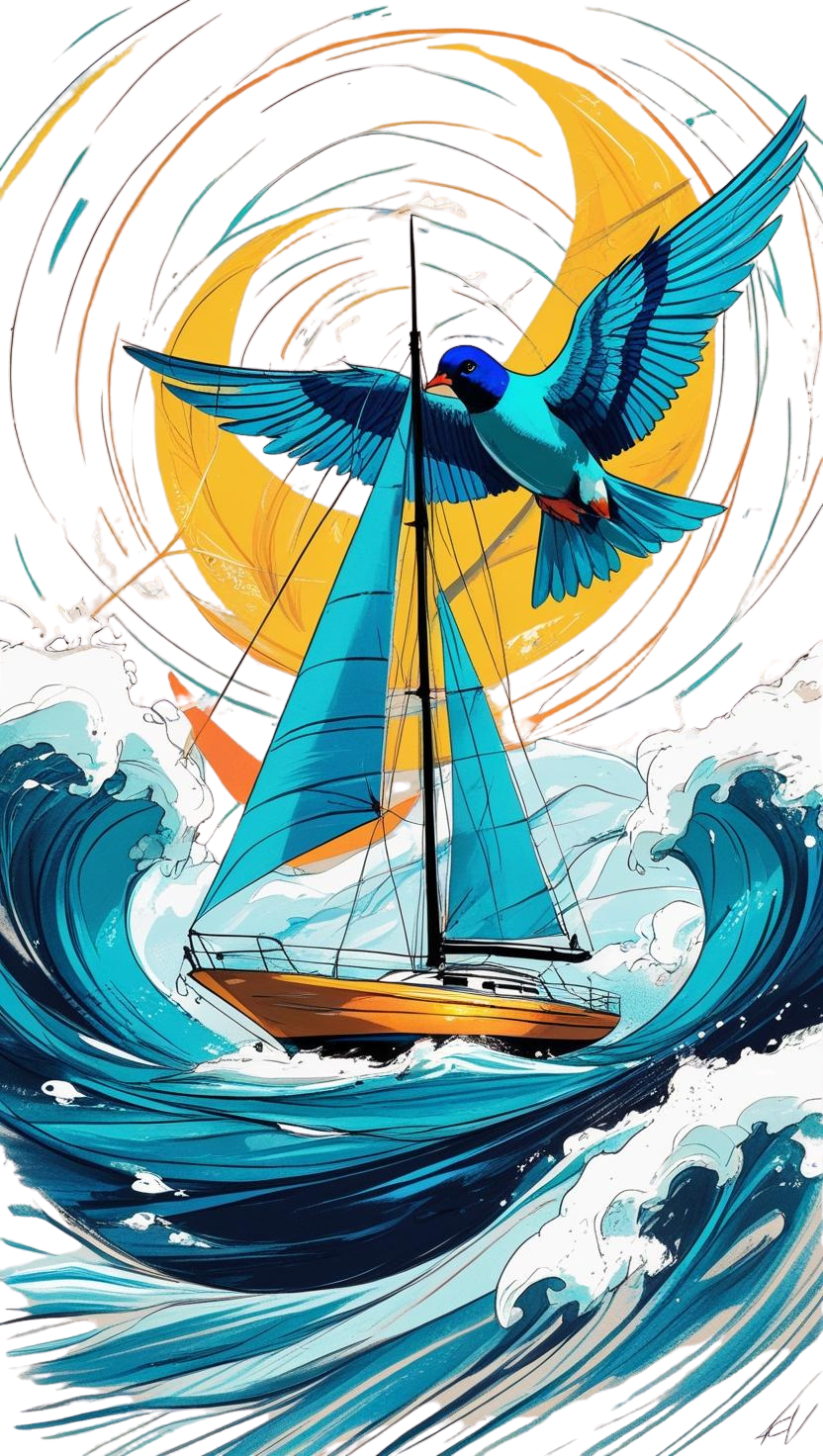 Organic Oversize Ocean Sail
