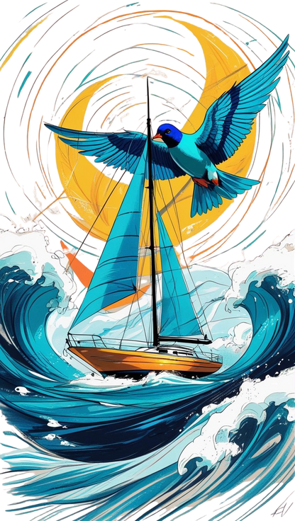 Organic Oversize Ocean Sail