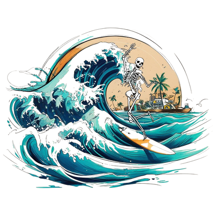Organic Surfer Skelett
