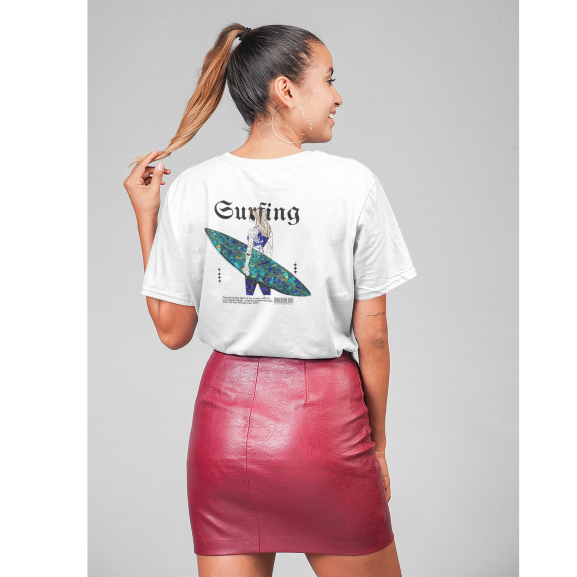 Oversized Shirt Surfing