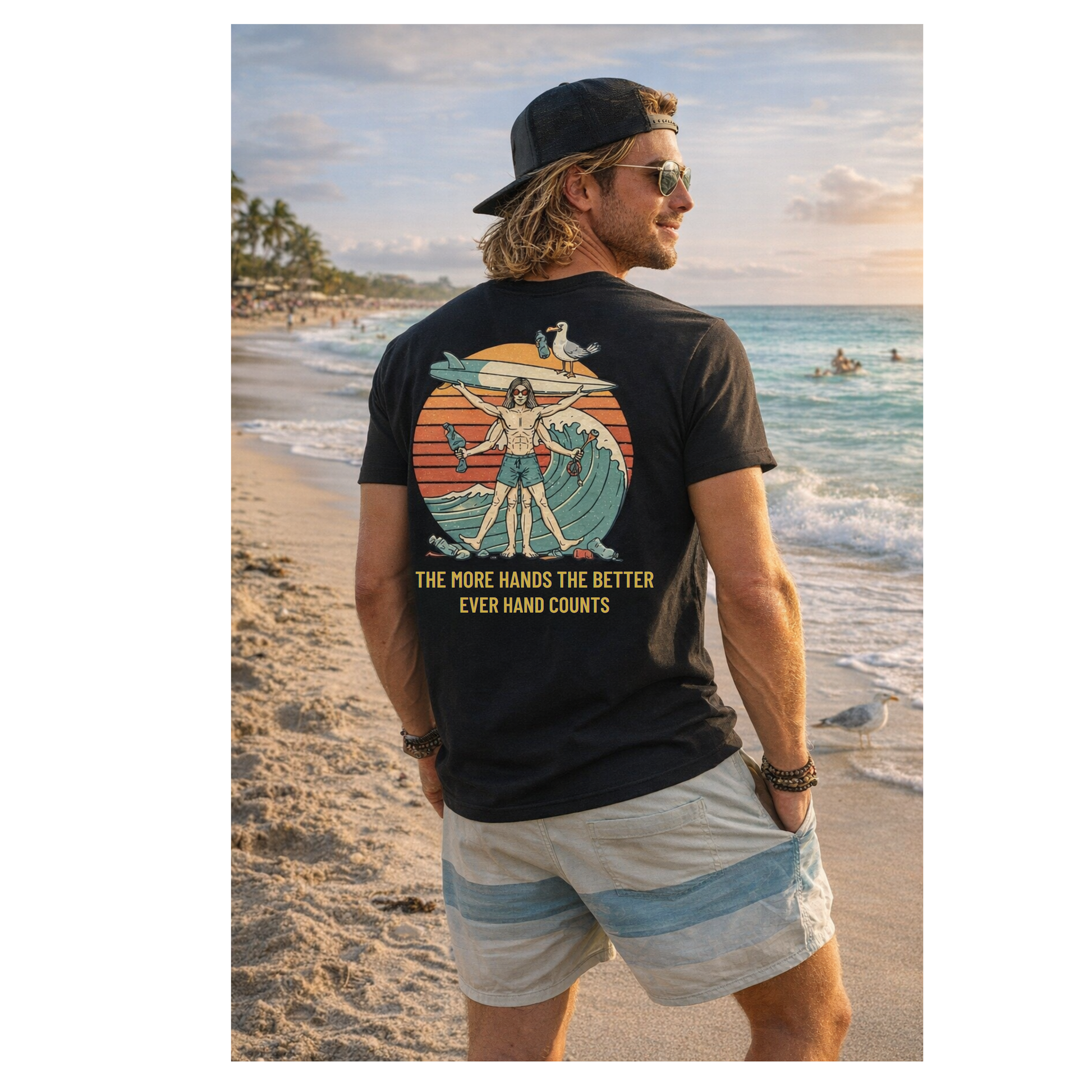 Bio -  Shirt - The more Hands the Better