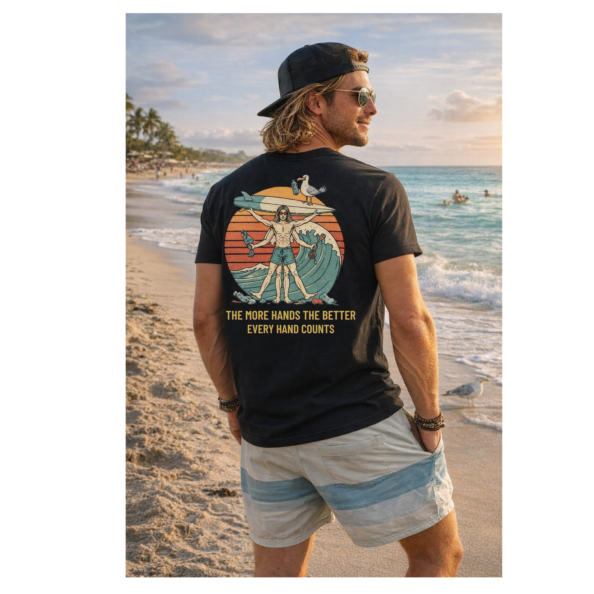 Bio -  Shirt - The more Hands the Better