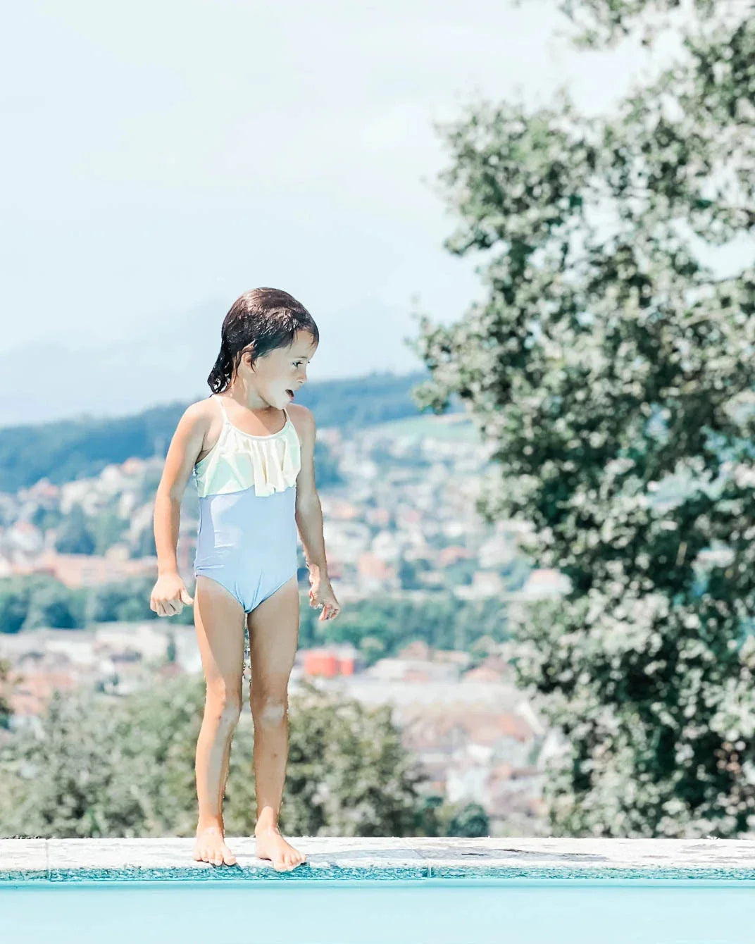 Ava Mädchen Badeanzug