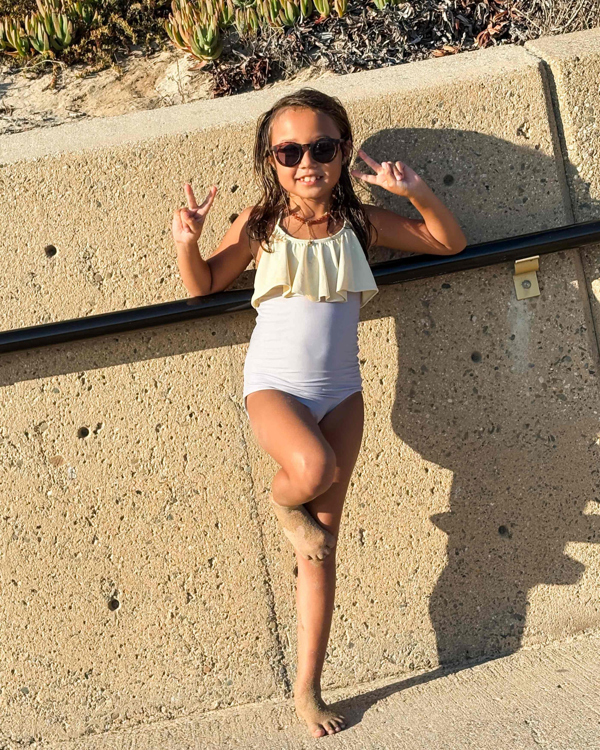 Ava Mädchen Badeanzug