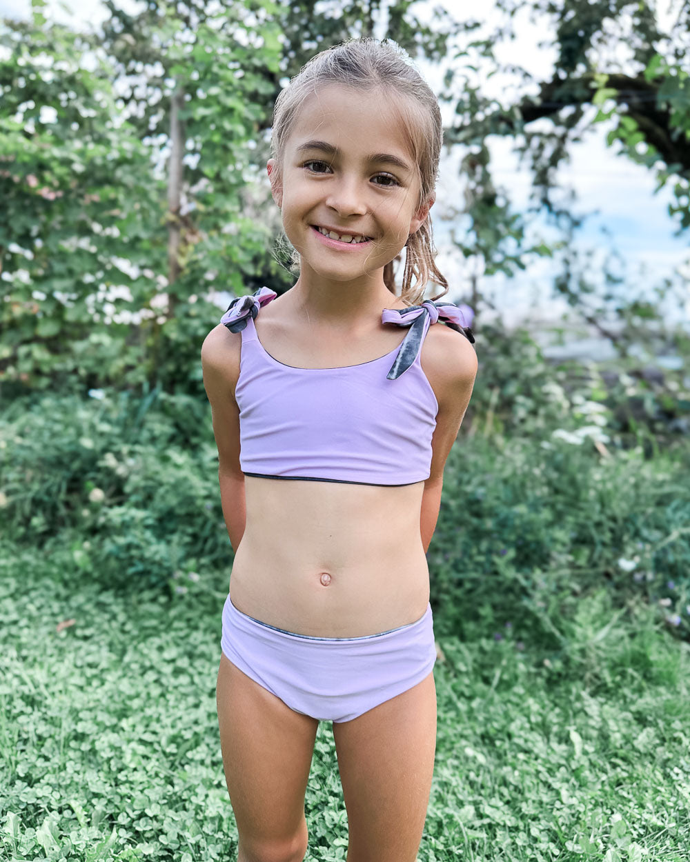 Mia Mädchen Bikini reversibel