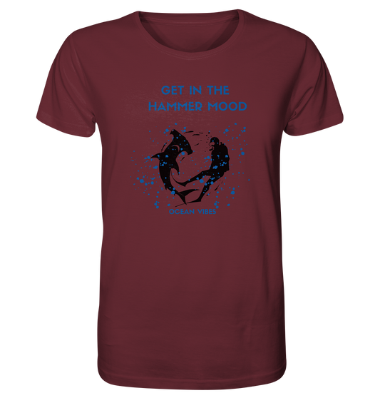 Tauchen mit dem Hammerhai - Organic Basic Shirt