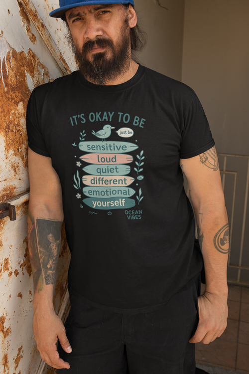 Basic Shirt Unisex - Its okay to be:
